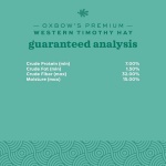 Oxbow Western Timothy Hay, Guinea Pig Hay, Small Pet Bunny Supplies, All Natural Grass for Guinea Pig, Bunny, Chinchilla & Hamster, Oxbow Rabbit Supplies for Bunnies, 90 oz. bag - Image 9