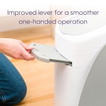 Litter Genie Style Pail Cat Litter Box Waste Disposal System for Odor Control Includes 1 Square Refill Bag - Image 8