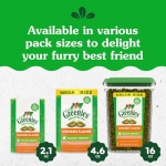 Greenies Feline Smartbites Healthy Indoor Cat Treats, Chicken Flavor, 4.6 oz. Pack - Image 2