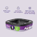 Litter Genie Refill Bags 14 FT (1-Pack) Multi-Layers Of Odor-Barrier Technology 1 Square Refill Cartridge Lasts Up To 2 Months Per Cat - Image 6