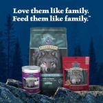 Blue Buffalo Wilderness Natural High-Protein Dry Food for Adult Dogs, with Wholesome Grains, Salmon, 28-lb Bag. - Image 4