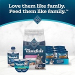 Blue Buffalo Tastefuls Natural Dry Food for Adult Cats, Sensitive Stomach, Chicken & Brown Rice Recipe, 15-lb Bag - Image 4