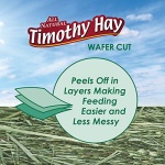 Kaytee Wafer Cut All Natural Timothy Hay for Pet Guinea Pigs, Rabbits & Other Small Animals, 60 Ounce - Image 6