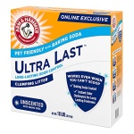 ARM & Hammer Ultra Last Clumping Cat Litter Unscented MultiCat 18 Lbs. Pet Friendly with Baking Soda Odor Control Litter - Image 4