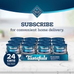 Blue Buffalo Tastefuls Natural Tender Morsels Wet Cat Food, Chicken Entrée 3-oz cans (Pack of 24) - Image 2