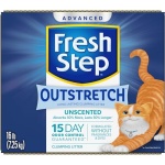 Fresh Step Outstretch Advanced Long Lasting Clumping Litter Simply Unscented, Activated Charcoal Litter Lasts 50% Longer, 32 lbs. (2 x 16 lb. Box) - Image 2