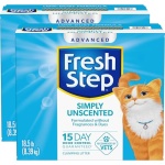 Fresh Step Advanced Simply Unscented Clumping Litter, Fresh Step Unscented Cat Litter Fights Odor on Contact, 37 lbs. (2 x 18.5 lb. Box) - Image 3