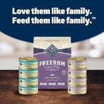 Blue Buffalo Freedom Grain-Free Adult Dry Cat Food, Complete & Balanced Nutrition for Indoor Cats, Made with Natural Ingredients, Chicken Recipe, 11-lb. Bag - Image 4