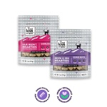 I and love and you Hair Meow't Hearties Cat Treats - Salmon - Grain Free, Omega 3 & 6, Prebiotics, Filler Free, 4oz Bag - Image 2