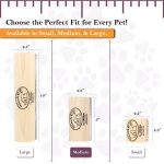 SleekEZ Dog Brush for Shedding & Dog Grooming Supplies | Pet Hair Removal Tool | Great For All Fur Types | For Short, Medium, & Long Hair Pets | Reduces Shedding by 95% | Made in USA | 5 inch - Image 5