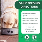 LIQUIDHEALTH Pets K9 Liquid Glucosamine for Dogs, Puppies, Senior Canines with Chondroitin, MSM, Hyaluronic Acid - Dog Vitamins for Hip & Joint Health, Dog Joint Oil, Joint Juice - Made in USA (32 oz) - Image 4