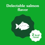 Greenies Feline Smartbites Skin & Fur Health Crunchy and Soft Cat Treats, Salmon Flavor, 4.6 oz. Pack - Image 11