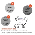 TORJOY Kitten Onesies,Cat Recovery Suit for Abdominal Wounds or Skin Diseases,After Surgery Wear Anti Licking Wounds,Breathable E-Collar Alternative for Cat Grey S - Image 7