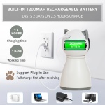 YVE LIFE Laser Cat Toys for Indoor Cats,The 4th Generation Real Random Trajectory Motion Activated Rechargeable Automatic Cat Laser Toy,Interactive Cat Toys for Bored Indoor Adult Cats/Kittens(White) - Image 4