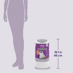 Litter Genie Style Pail Cat Litter Box Waste Disposal System for Odor Control Includes 1 Square Refill Bag - Image 6