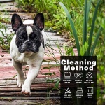 Expressive Cotton Dog Apparel: Soft, Lightweight Puppy Shirt Vest for Small and Medium Dogs, Featuring The Playful 'Cute but Psycho' Slogan Print Rose Red Small - Image 2