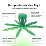 CPYOSN Dog Squeaky Toys Octopus - No Stuffing Crinkle Plush Dog Toys for Puppy Teething, Durable Interactive Dog Chew Toys for Small, Medium and Large Dogs Training and Reduce Boredom, 2 Pack - Image 5