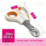 Claw Claws Scissor-Style Nail Clipper, with Razor Sharp Stainless Steel Blades, Anti-Slip Handle, Precise Grooming Tool for Small to Medium Cats, Dogs, Easy Nail Cutting, Durable and Comfortable Grip - Image 4