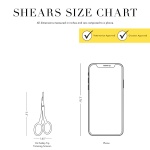 Tweezerman Pet Grooming Scissors, Stainless Steel Rounded Tip Trimming Shears for Dogs and Cats - Image 10