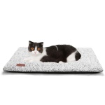 Self Warming Cat Bed Self Heating Cat Dog Mat 24 x 18 inch Extra Warm Thermal Pet Pad for Indoor Outdoor Pets with Removable Cover Non-Slip Bottom Washable Non Electric - Image 3