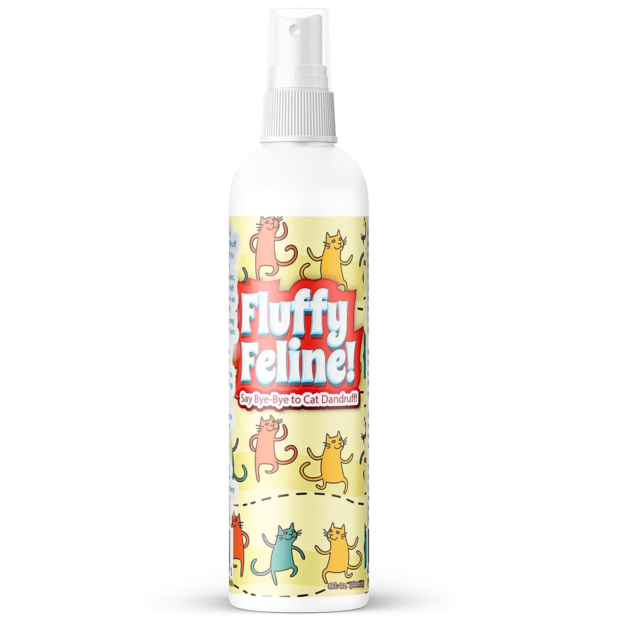 Fluffy Feline Professional Groomer's Choice for Cat Dandruff Treatment Spray