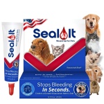 Dog Wound Care Gel – Styptic Powder Alternative for Dogs & Cats | Quick Stop Bleeding for Cuts, Nails & Scrapes | Liquid Bandage First Aid for Pets and Animals | Seal It® 15ml | Made in USA