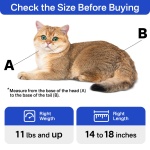 Amkune Cat Carrier Pouch, Bonding Care & Stress-Free Calm, Soft Cat Carrier Bag for Adult Cats 10–20 lbs, Restraint Bag for Vet Visits, Grooming & Everyday Care – Klein Blue - Image 7