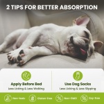 Lick-Safe Dog Paw & Nose Balm with Coconut Oil | Winter Road Salt & Cold Pavement Protector | All-Natural Moisturizer & Soother for Dry, Cracked Pads & Snout, Nose Butter for Bulldogs (60 g /2.1 oz) - Image 4