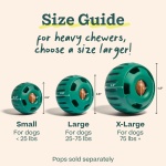 WOOF Pupsicle - Long-Lasting Interactive Dog Toy to Keep Your Pup Busy and Distracted - Safe for Dogs - Low-Mess Design - Dog Toys for Medium and Large Dogs 25-75 lbs - Image 5