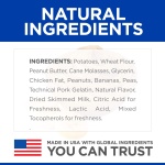 Hill's Natural Soft Savories, All Life Stages, Great Taste, Dog Treats, Peanut Butter & Banana, 8 oz Bag - Image 8