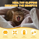 Cat Nail Clipper, Claw Trimmer Made of Stainless Steel, Clean Cut, No Shred, Mirror Finish. Small Animal Nail Clippers for Cats, Kittens, Bunny, Puppy, Rabbit, Gatos, and More - Image 8