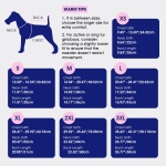 FUAMEY Dog Winter Coat Navy XXL, Warm Jacket Large Dogs Dress Fast Chilly Morning, Sleeveless Design for Free Move,(2XL-Navy) - Image 7