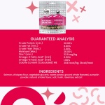 I and love and you Hair Meow't Hearties Cat Treats - Salmon - Grain Free, Omega 3 & 6, Prebiotics, Filler Free, 4oz Bag - Image 7