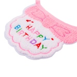 ADOGGYGO Cat Birthday Party Supplies, Pink Girl Cat Kitten Birthday Bandana Hat Numbers Pet Birthday Decorations Outfits - Image 2