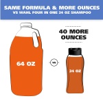 Wahl USA 4-in-1 Calming Pet Shampoo for Dogs with a Lavender Chamomile Scent – Cleans, Conditions, Detangles, & Moisturizes - Pet Friendly Formula – 64 Oz - Model 821000-050 - Image 6