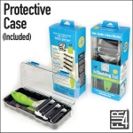 FUR4 deShedding Dog Brush for Short Hair Dogs – Pet Hair Brush with 4 Carbon Fiber Edges – deShedding Tool Removes Loose Fur – Gentle & Effective Dog Grooming Brush for Shedding - Image 3