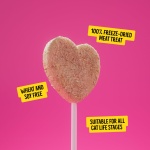 Bonkers Purrpops, Freeze Dried Chicken Flavor Lollipop Cat Treats, Healthy Single Ingredient Treats, Training Treats or Food Topper, for All Breeds and Ages (4 Pieces) - Image 4