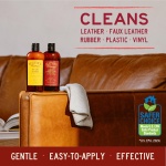 Leather Honey Leather Cleaner: Non-Toxic Leather Care Made in the USA Since 1968. Deep Cleans Leather, Faux & Vinyl - Couches, Car Seats, Purses, Tack, Shoes & Bags. Safe Any Colors & White Leather - Image 6