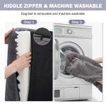 INVENHO Orthopedic Dog Beds Large Sized, XL Washable Dog Sofa with Egg-Crate Foam, Waterproof Lining and Non-Skid Bottom - Image 3