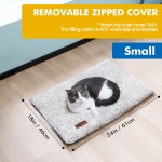 Self Warming Cat Bed Self Heating Cat Dog Mat 24 x 18 inch Extra Warm Thermal Pet Pad for Indoor Outdoor Pets with Removable Cover Non-Slip Bottom Washable Non Electric - Image 6