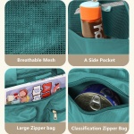 NALIYOUHU Cat Carrier, Small Dog Carrier for Small Medium Pets Up to 15 Lbs，Pet Carrier Airline Approved,Soft-Sided Puppy Travel Bag with Safety Zippers,Chihuahua Carry Case, Kitty Cloth Cage - Image 7