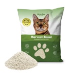 Kitty Poo Club Grass Cat Litter – Natural, Biodegradable Grass-Based Litter for Cats, Lightweight, Dust-Free, Superior Odor Control, Fast-Clumping Formula – 8 lb Bag