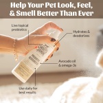 SKOUT'S HONOR Probiotic Pet Deodorizer Spray- Hydrating Daily-Use with Avocado Oil & Omega-3s, Microbiome Friendly Certiified, Paraben & Sulfate-Free, 97% Natural, 8oz, Dog of The Woods - Image 6