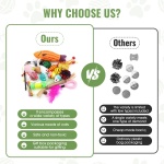 Fashion's Talk Cat Toys Variety Pack for Kitty 20 Pieces - Image 3