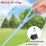 NCMAMA Cat Vest Harness and Leash Set for Walking Escape Proof, Adjustable Kitten Harness and Leash Set Breathable Mesh with Bow Harness for Kitty Puppy Bunny(Red Medium) - Image 2