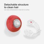 Jkanti Interactive Cat Toys for Indoor Cats,The 3rd Generation Agile Moving Cat Ball with Elastic Mesh Tail,Automatic Kitten Toys for Bored Indoor Adult Cats,Motion Activated (Orange) - Image 2