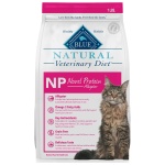 Blue Buffalo Natural Veterinary Diet NP Novel Protein Dry Cat Food, Alligator 7-lb Bag