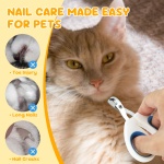 Cat Nail Clipper, Claw Trimmer Made of Stainless Steel, Clean Cut, No Shred, Mirror Finish. Small Animal Nail Clippers for Cats, Kittens, Bunny, Puppy, Rabbit, Gatos, and More - Image 5