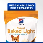Hill's Natural Baked Light Biscuits, All Life Stages, Great Taste, Mini Dog Treats, Chicken, 8 oz Bag - Image 4
