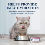 Blue Buffalo Natural Veterinary Diet W+U Weight Management + Urinary Care Wet Cat Food, Veterinarian's Prescription Required, Chicken, 5.5-oz. Cans (24 Count) - Image 6